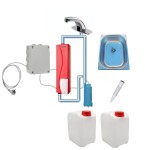 MOBILE SINK PARTS (hot water) built-in - touchless sensor tap