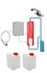 MOBILE SINK PARTS (hot water) built-in - touchless sensor tap without sink chamber