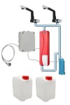 MOBILE SINK PARTS (hot water) built-in - Two Taps Without Chamber