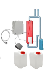 Waschbecken - Einbau-Selbstmontage-Set - ohne Spülkammer EUM1BZ (1)