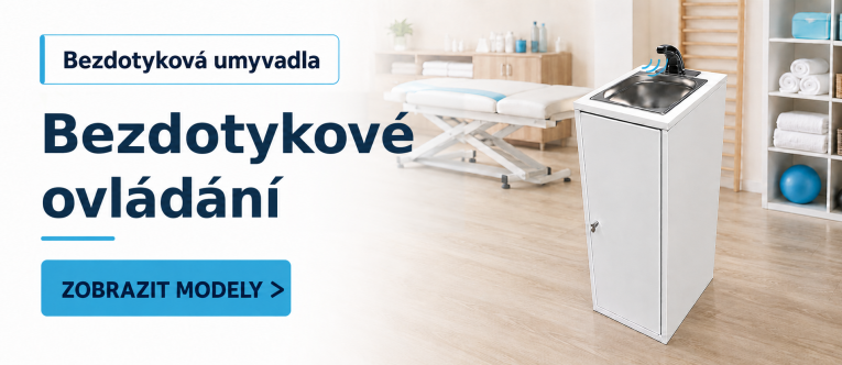 Bezdotykova umyvadla